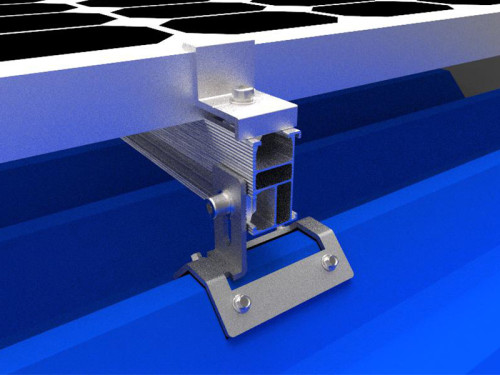 Trapezoidal Metal Roof Mount